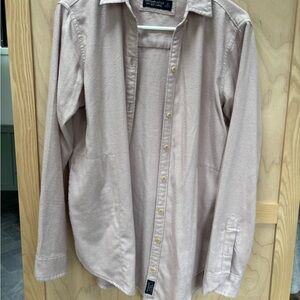 Abercrombie & Fitch Tan Button Down Shirt